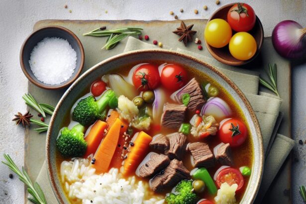 Hearty Beef and Rice Soup: A Comfort Bowl of Flavor