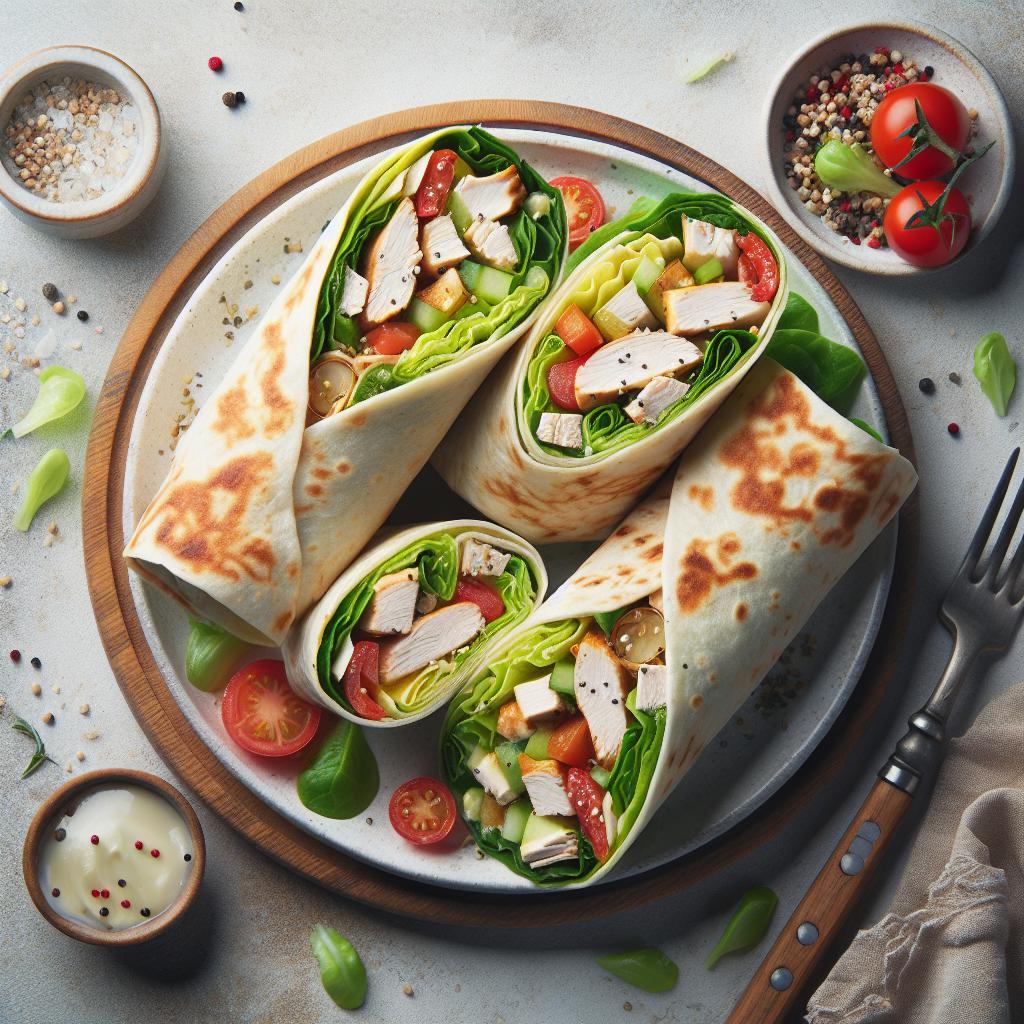 Deliciously Simple Chicken Caesar Wraps You Can Make Fast