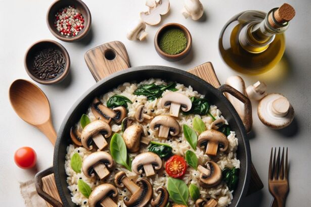 One-Pot Creamy Mushroom Rice: Easy Comfort in Every Bite