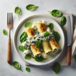 Indulgent Creamy Spinach & Ricotta Cannelloni Delight