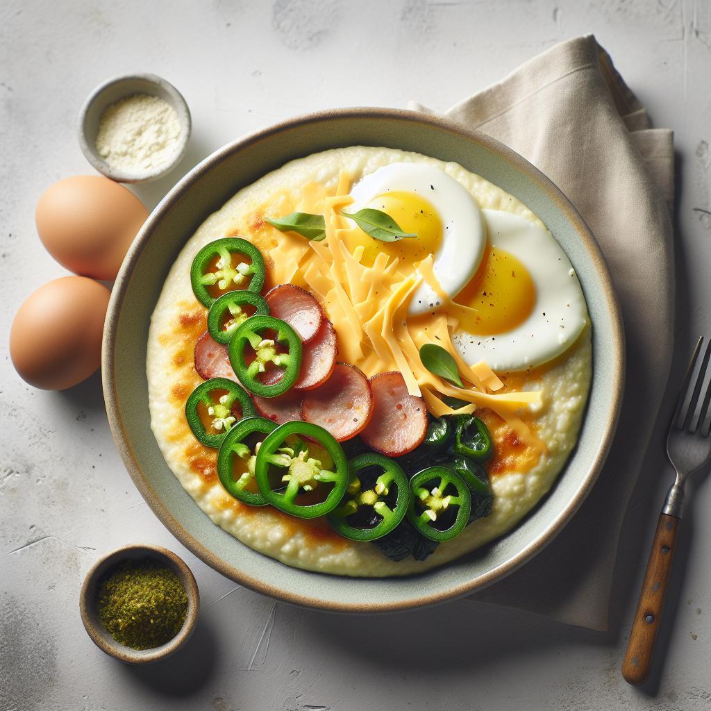Spice Up Breakfast with Creamy Cheesy Jalapeño Grits