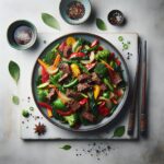 Sizzling Beef Stir Fry: A Colorful Veggie-Packed Delight