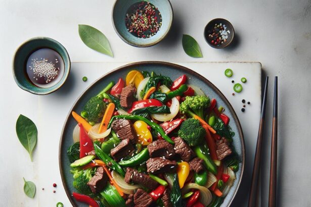 Sizzling Beef Stir Fry: A Colorful Veggie-Packed Delight