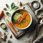 Velvety Carrot Ginger Soup: A Warm, Zesty Delight