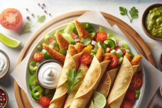 Crispy Chicken Flautas: A Crunchy Twist on Classic Flavor