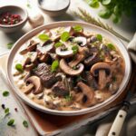 Savoring Beef Stroganoff: A Creamy Mushroom Delight