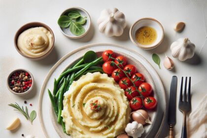 Whip Up Perfectly Creamy Garlic Mashed Potatoes Today!