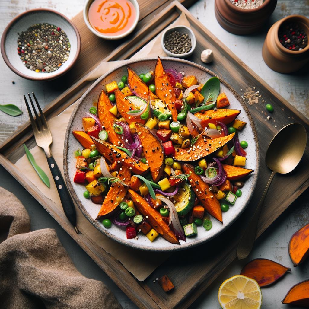 Roasted Sweet Potato Salad: A Flavorful Fall Favorite Recipe