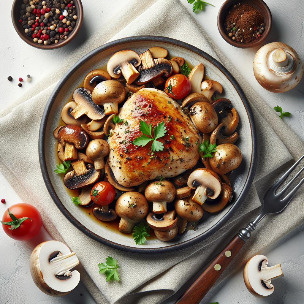 Savor the Flavor: Classic Chicken Marsala with Mushrooms