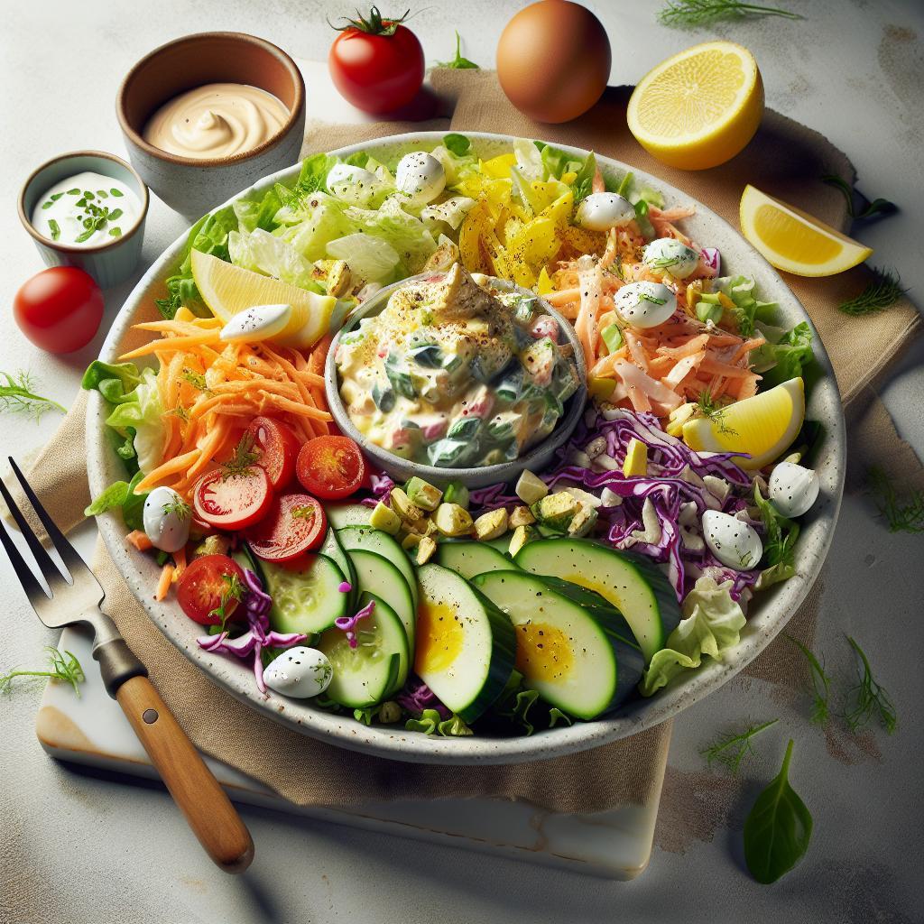 Tangy Twist: Creamy Coleslaw with Zesty Vinegar Dressing