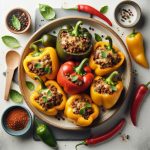 Flavor-Packed Ground Beef Stuffed Bell Peppers Recipe