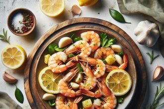 Zesty Lemon Garlic Shrimp: A Flavorful Seafood Delight