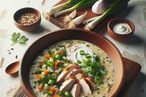 Savor the Comfort: Creamy Chicken and Wild Rice Soup Delight