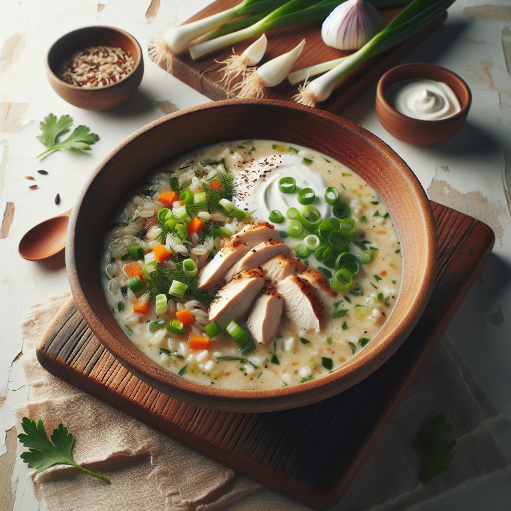Savor the Comfort: Creamy Chicken and Wild Rice Soup Delight