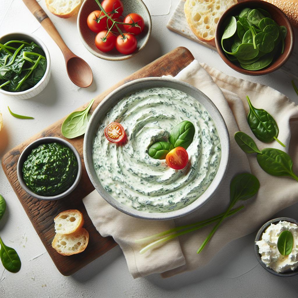 Whip Up Irresistible Creamy Spinach Dip: A Savory Delight