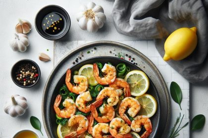 Zesty Lemon Garlic Shrimp: A Quick Seafood Delight Recipe