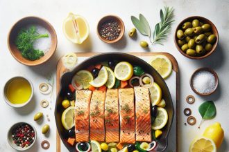 One-Pan Greek Salmon: Flavorful, Easy, and Healthy Meal