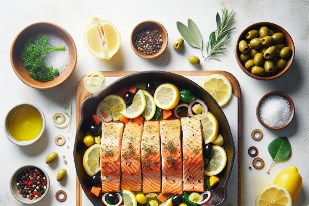 One-Pan Greek Salmon: Flavorful, Easy, and Healthy Meal