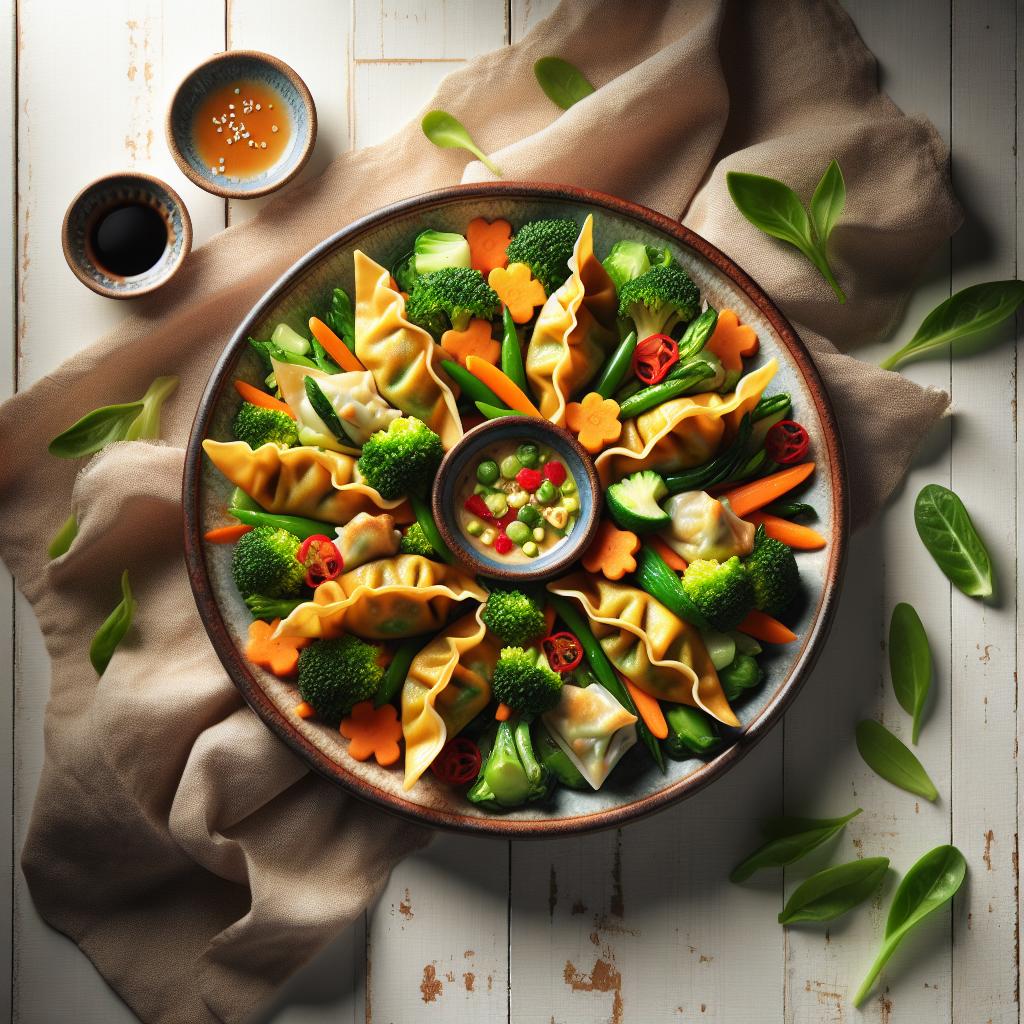 Delicious Vegetable Wontons: A Tasty Twist on Tradition
