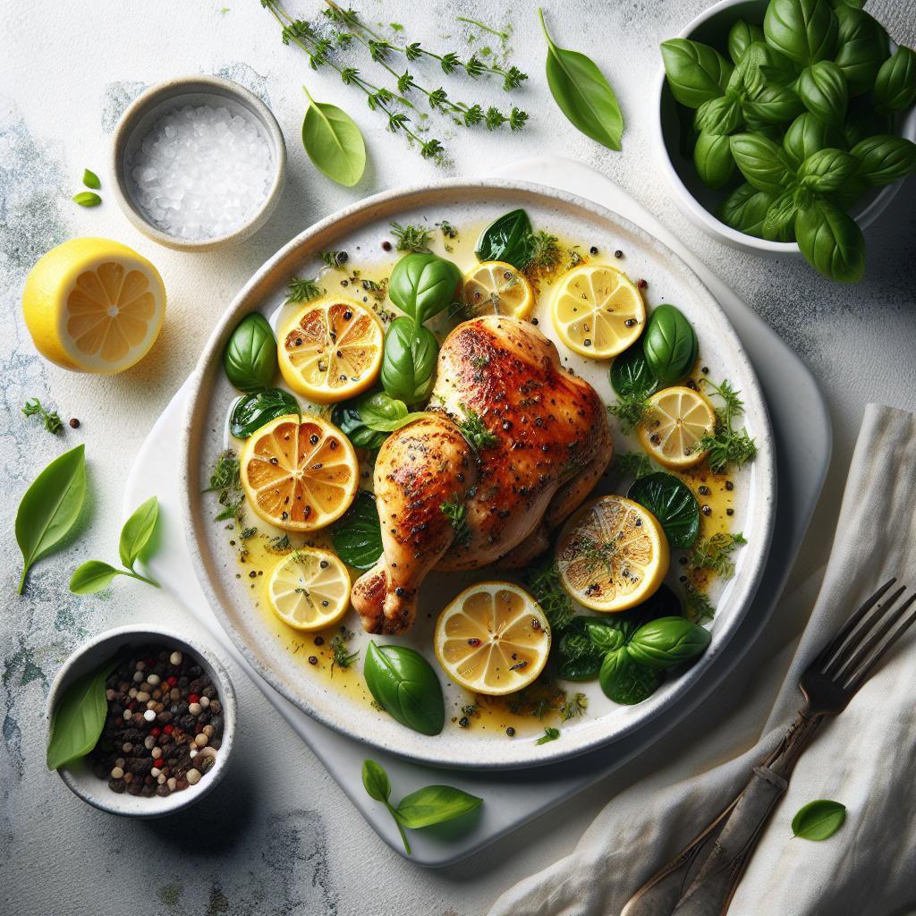 Zesty Quick Lemon Herb Chicken: Fresh Flavor in Minutes