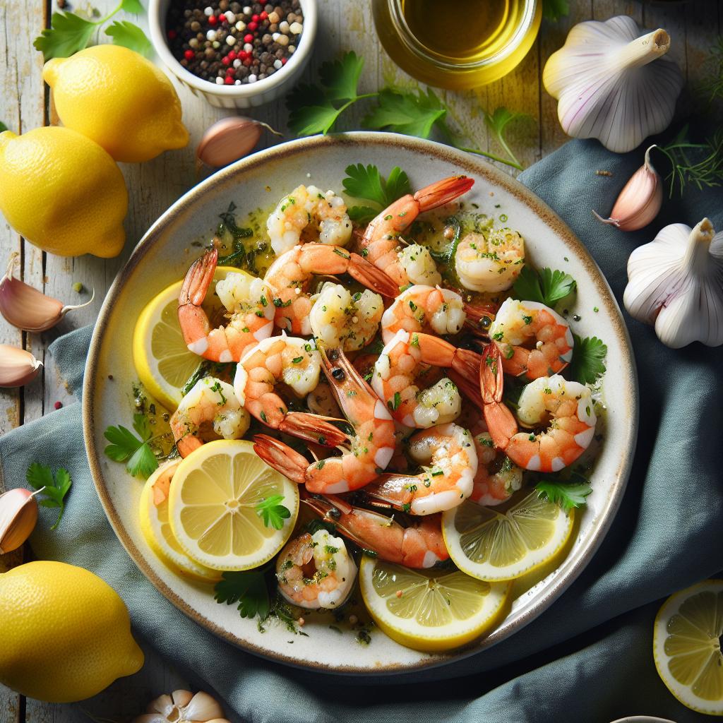Zesty Lemon Garlic Shrimp: A Quick Seafood Delight Recipe
