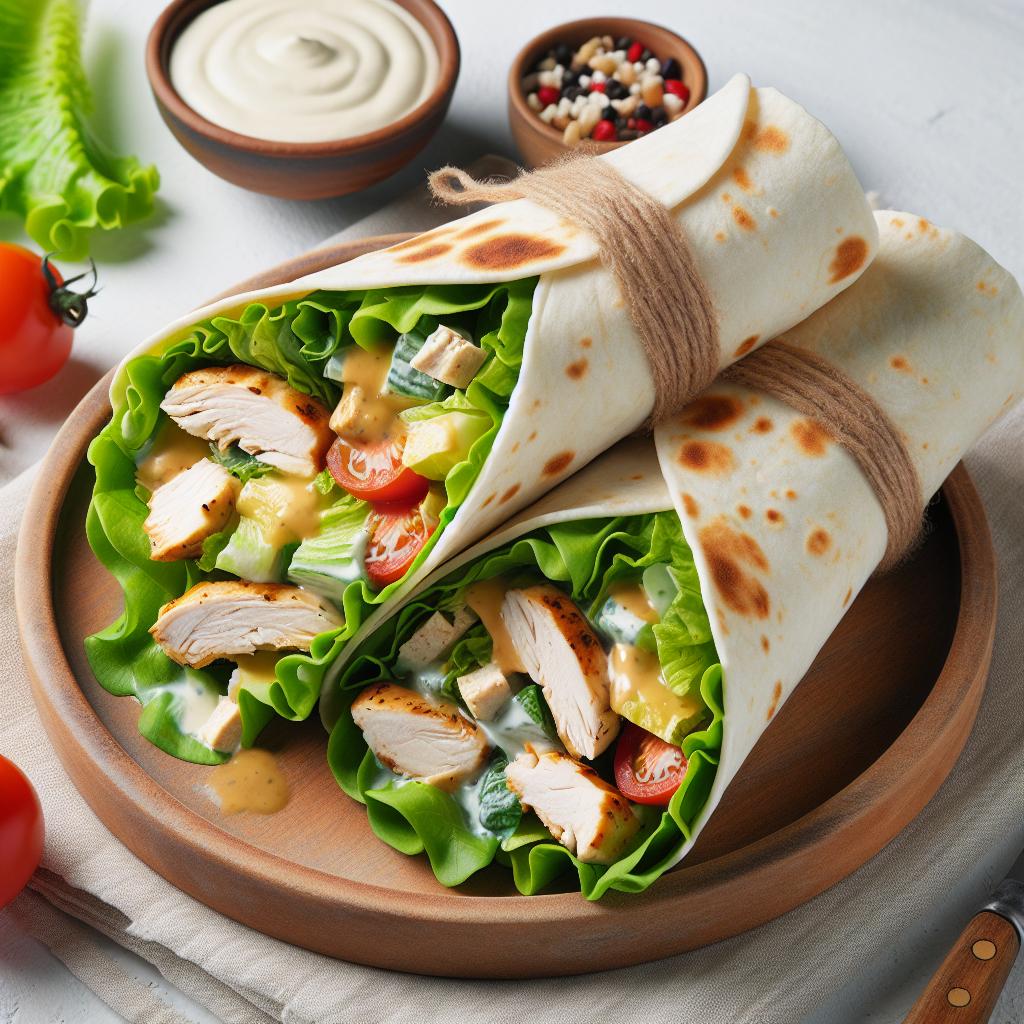Deliciously Simple Chicken Caesar Wraps You Can Make Fast