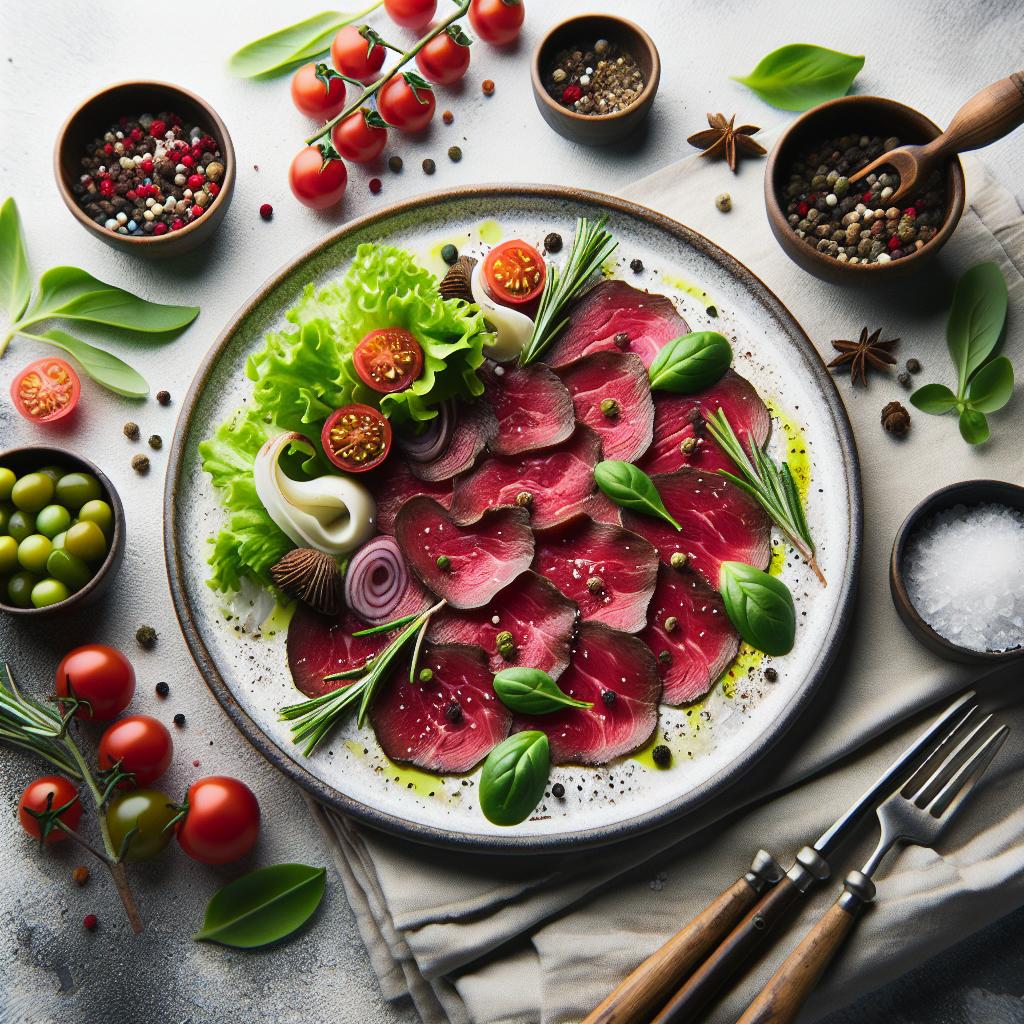 Savoring Elegance: The Art and Flavor of Beef Carpaccio