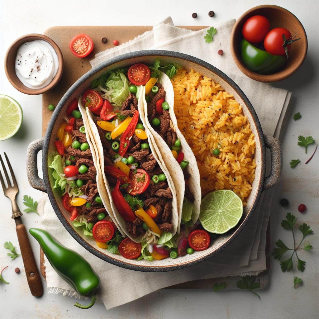 One-Pot Beef Taco Rice: Flavorful, Easy Weeknight Meal