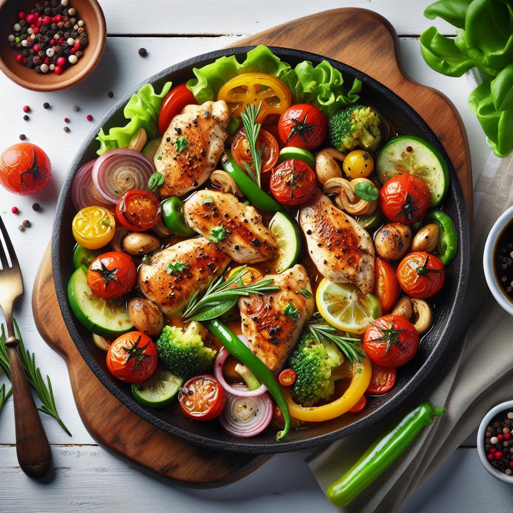 Savor Skillet Balsamic Chicken: A Tangy Twist on Dinner