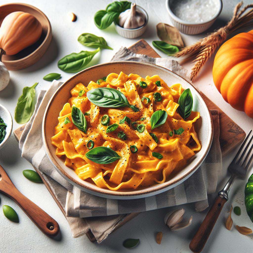 Indulge in Comfort: Creamy Pumpkin Pasta Recipe Delight