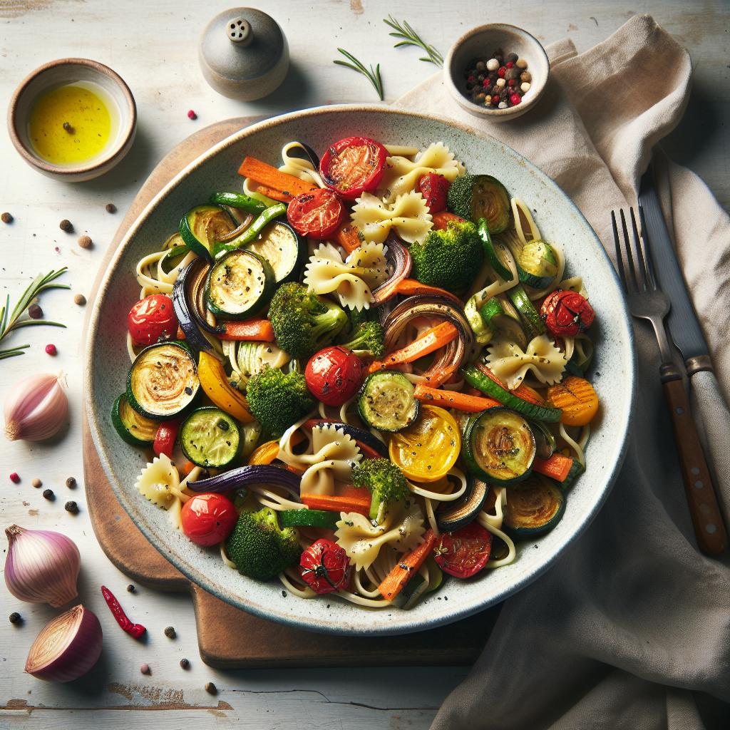 Savor the Flavors: A Guide to Roasted Vegetable Pasta Delight