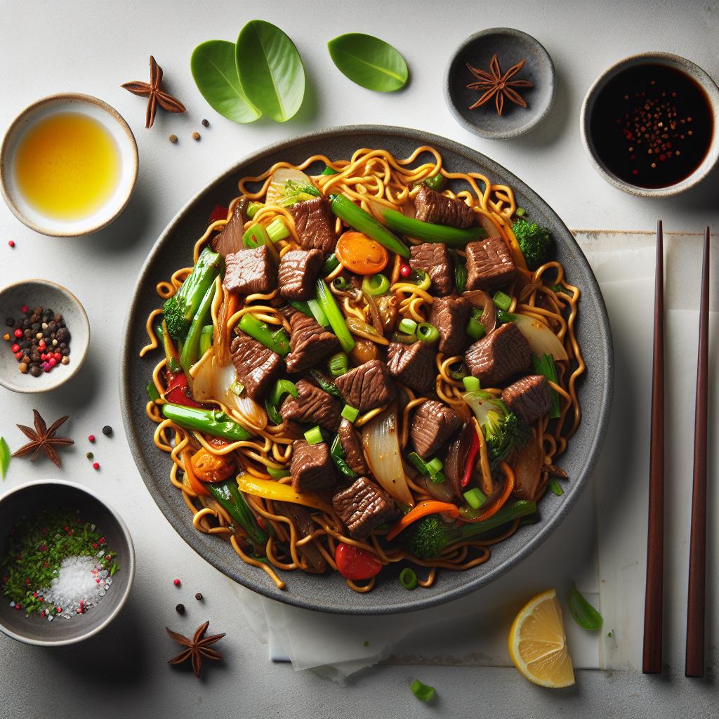 Savoring Beef Chow Mein: A Flavorful Stir-Fry Delight
