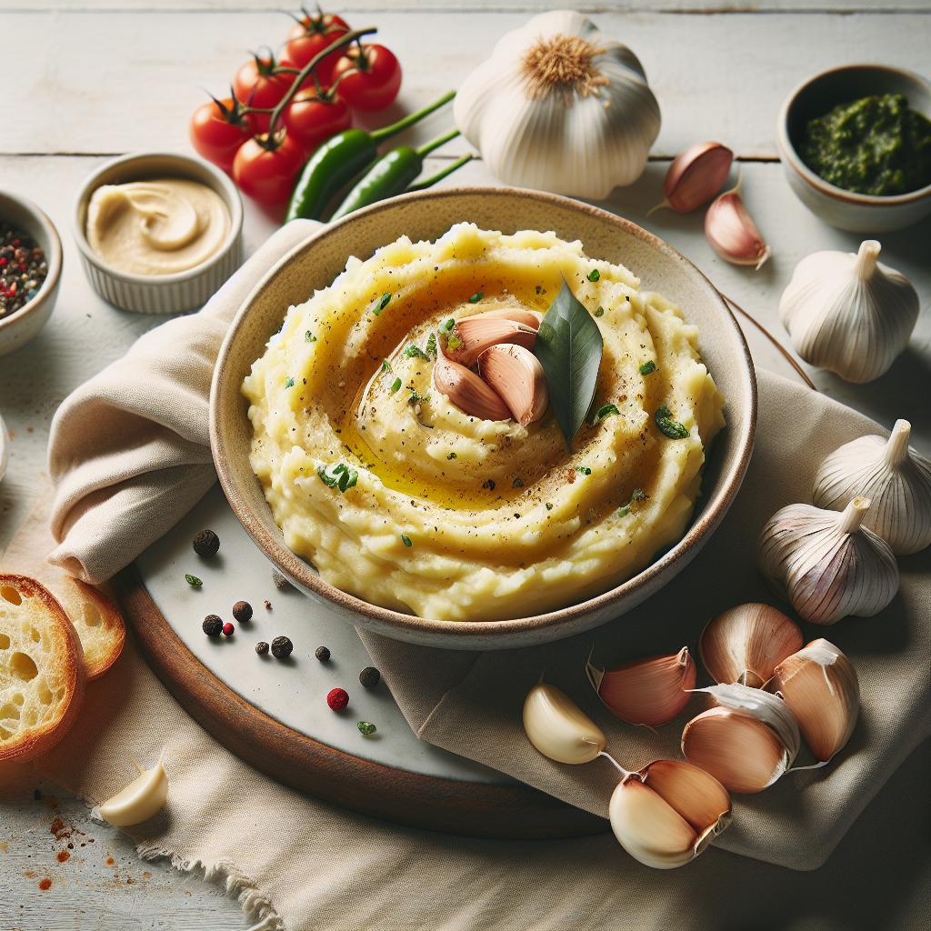Creamy Roasted Garlic Mashed Potatoes: A Savory Twist