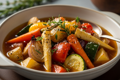 Vegetable Stew - roasted vegetable stew