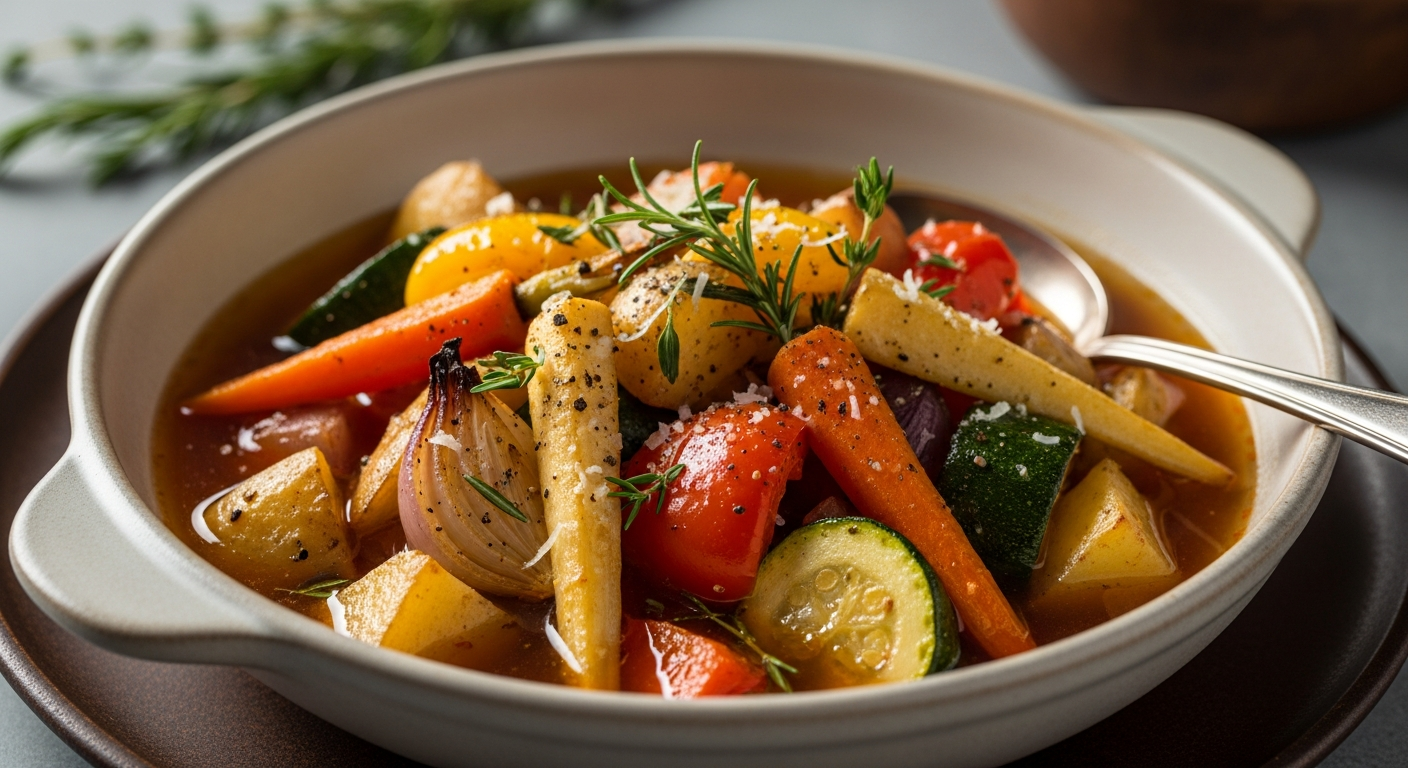 Vegetable Stew - roasted vegetable stew