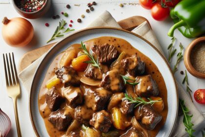 Savory Beef Tips with Rich, Homemade Gravy Delight