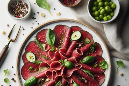 Savoring Elegance: The Art and Flavor of Beef Carpaccio
