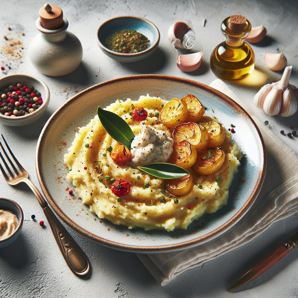 Creamy Roasted Garlic Mashed Potatoes: A Savory Twist