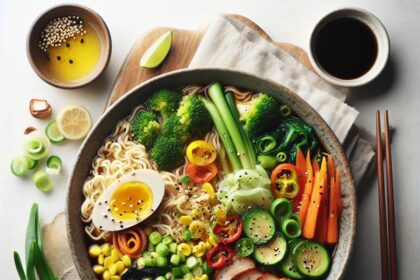 Wholesome Vegetable Ramen: A Flavorful Bowl of Goodness