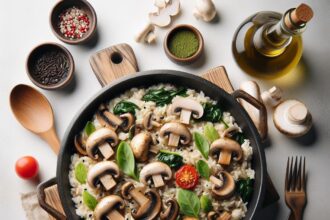 One-Pot Creamy Mushroom Rice: Easy Comfort in Every Bite