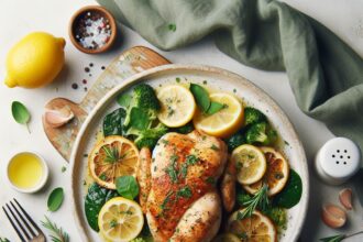 Zesty Quick Lemon Herb Chicken: Fresh Flavor in Minutes