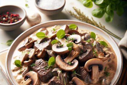 Savoring Beef Stroganoff: A Creamy Mushroom Delight