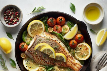 Zesty Skillet Lemon Butter Fish: A Flavorful Quick Catch