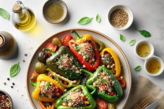 Mediterranean Stuffed Peppers: A Flavorful Twist on Tradition