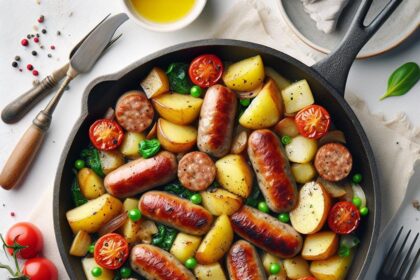 Hearty Sausage & Potato Skillet: A Beefy One-Pan Delight