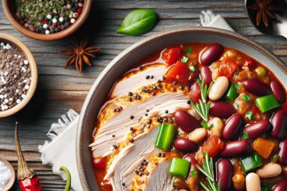 Hearty Turkey Chili with Beans: A Nutritious Comfort Meal