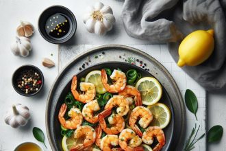 Zesty Lemon Garlic Shrimp: A Quick Seafood Delight Recipe