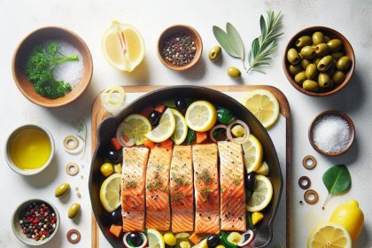 One-Pan Greek Salmon: Flavorful, Easy, and Healthy Meal