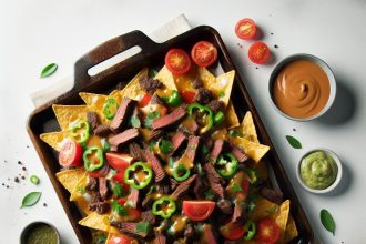 Sheet Pan Beef Nachos: Easy, Loaded, and Perfectly Crispy