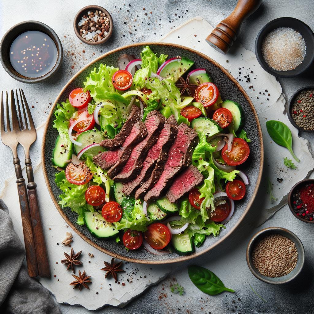 Quick & Tasty: 10-Minute Beef Salad for Busy Days